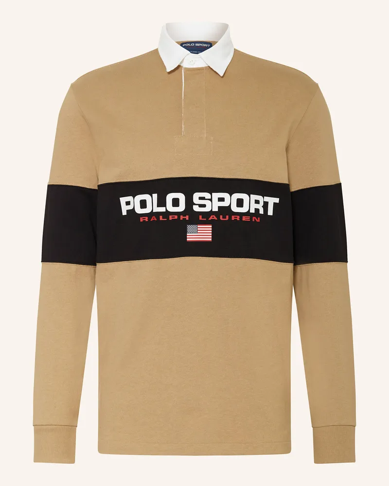 Ralph Lauren Rugbyshirt Schwarz