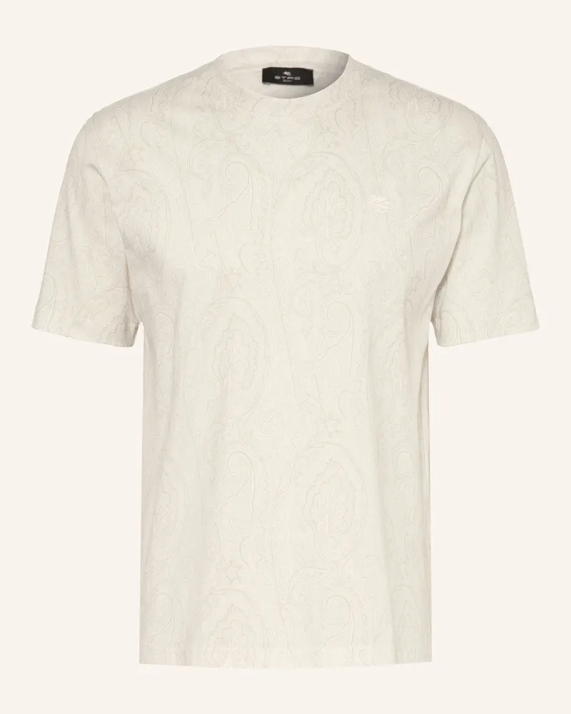 Etro T-Shirt beige Creme