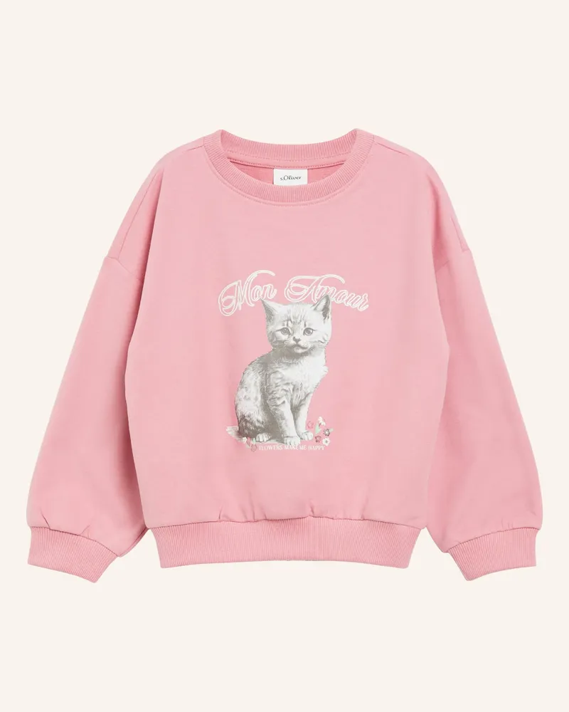 S.Oliver Sweatshirt rosa Pink