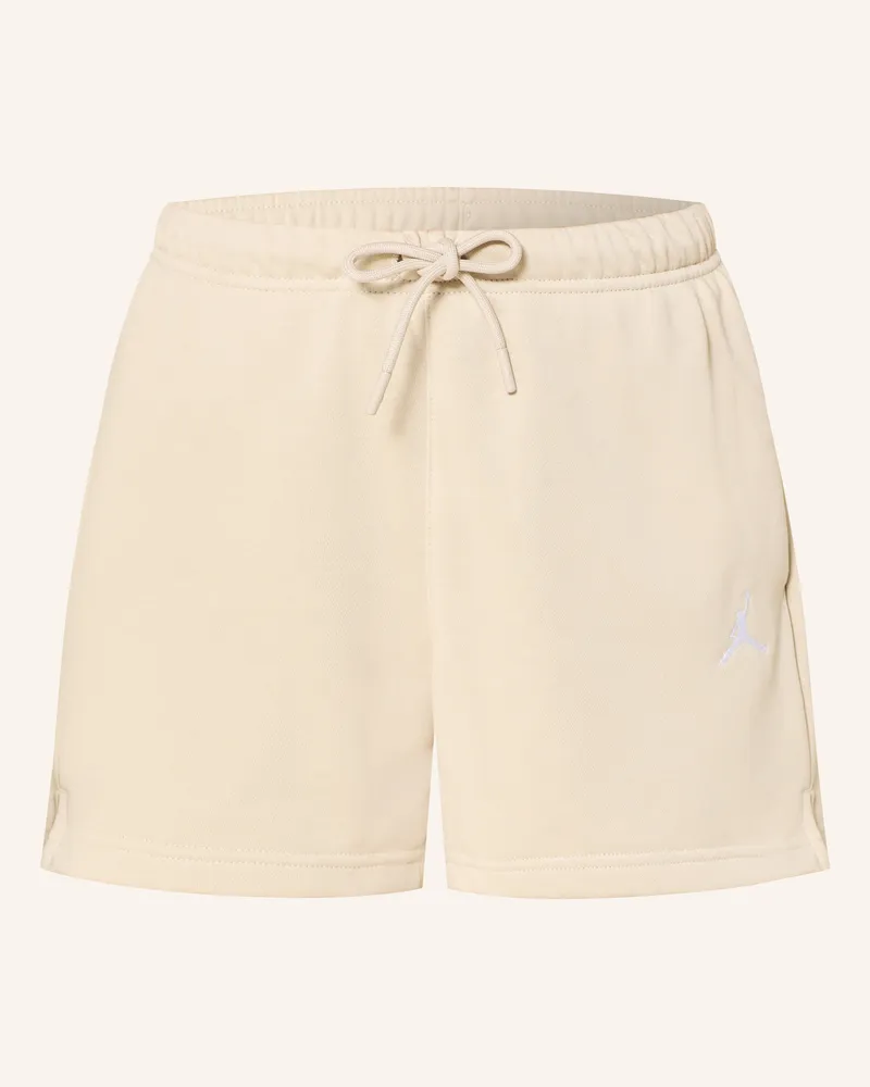 Jordan Sweatshorts JORDAN BROOKLYN FLEECE Creme