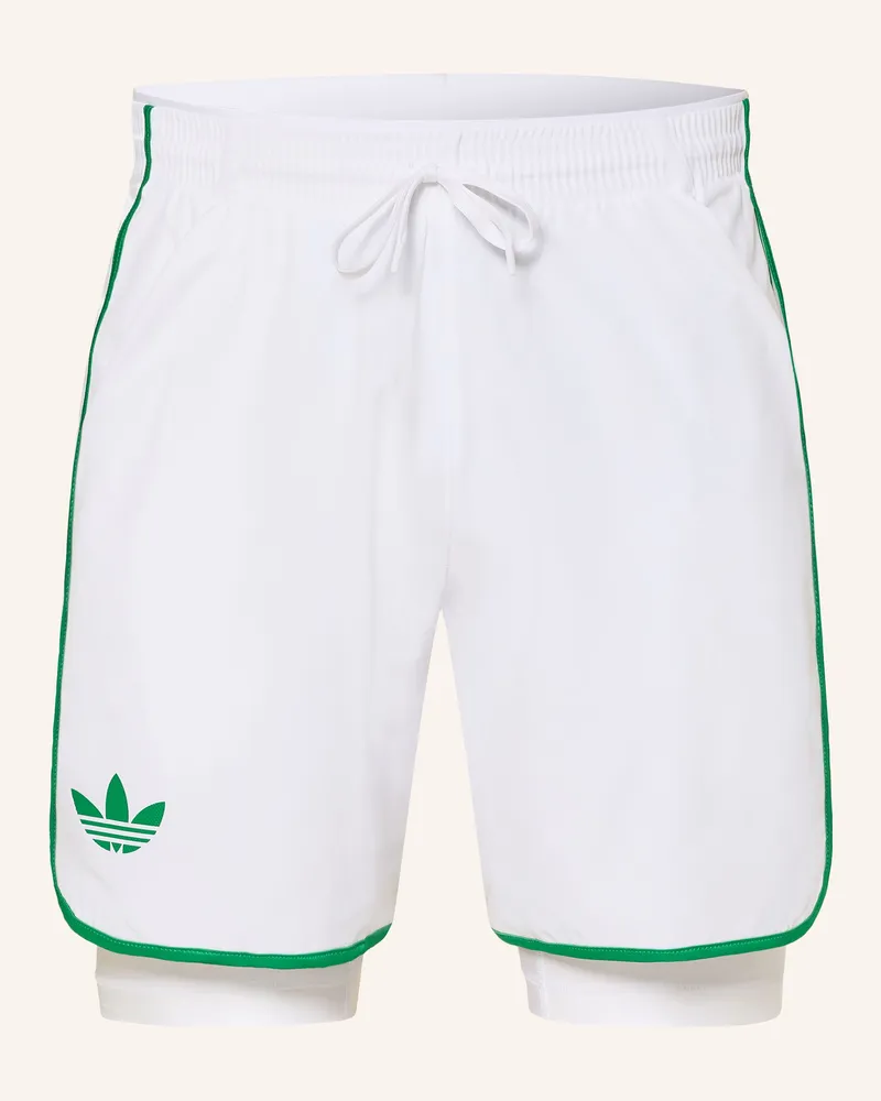 adidas 2-In-1-Tennisshorts Climacool weiss Weiss