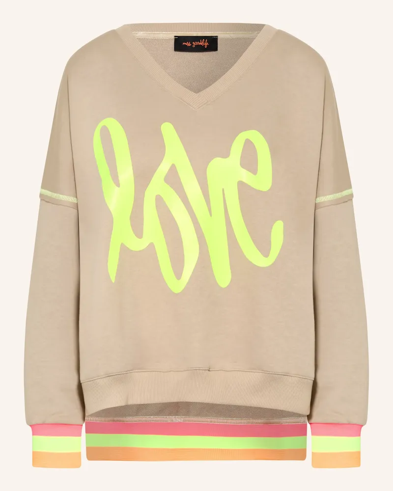 Miss Goodlife Sweatshirt beige Beige