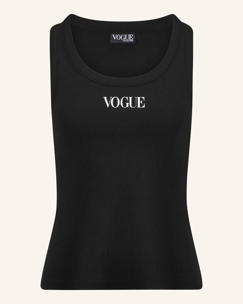 VOGUE Collection Top Schwarz