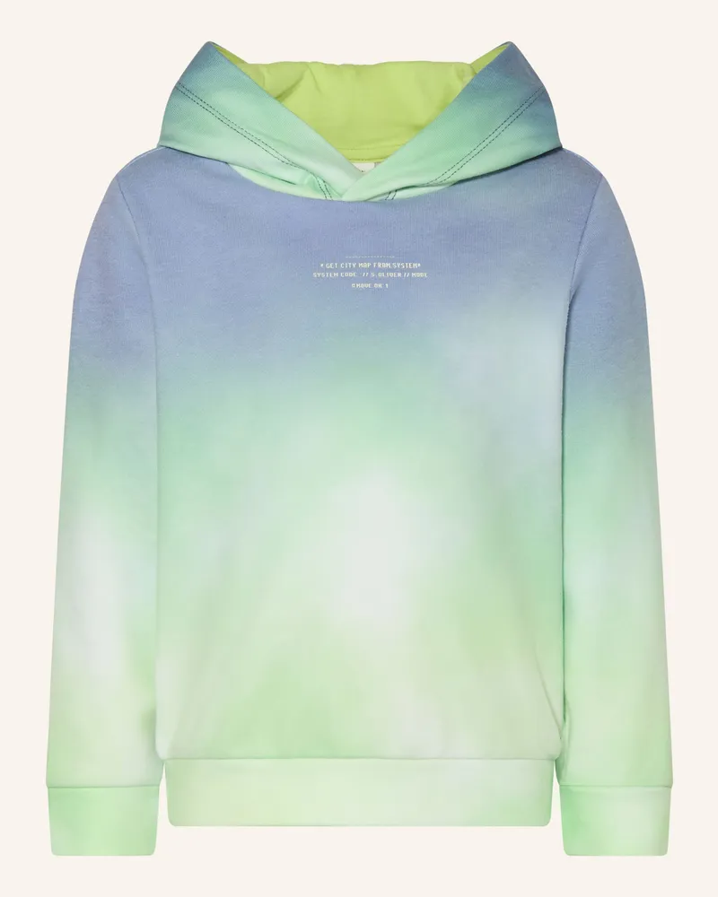 S.Oliver Hoodie Neongrün