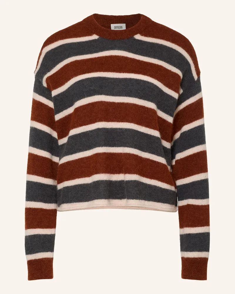 Drykorn Pullover Malese Mit Alpaka braun Braun
