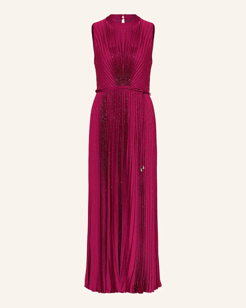 Phase Eight Plisseekleid Simara Mit Glitzergarn pink Fuchsia