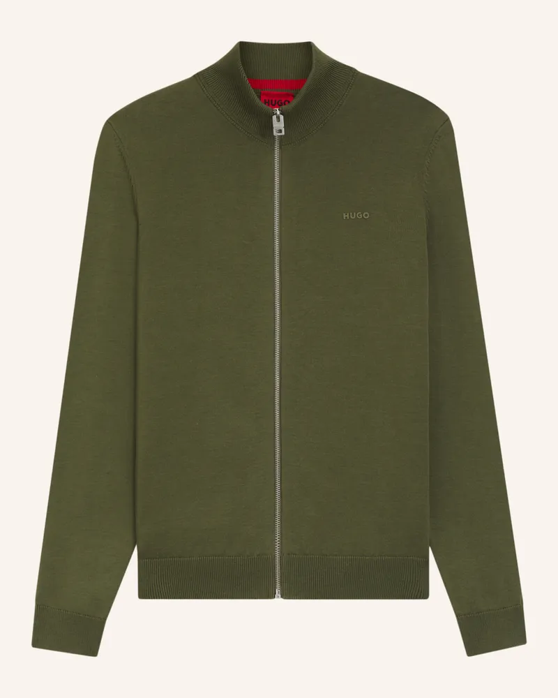 HUGO BOSS Casual Jacke San Jacomo-C Slim Fit gruen Oliv