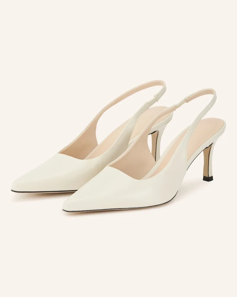 Mrs & HUGS Slingpumps Ecru