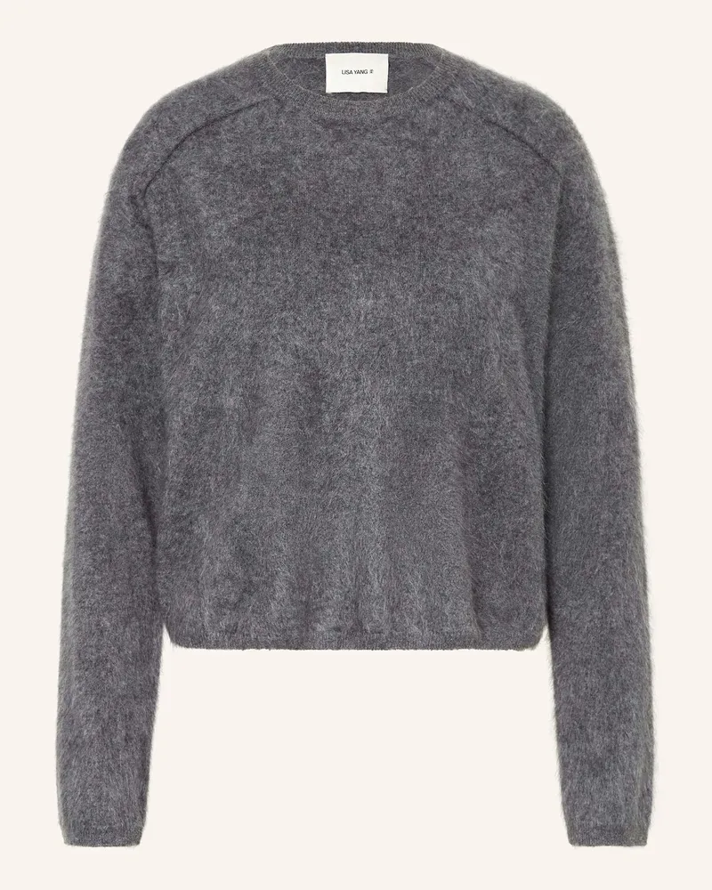 Lisa Yang Cashmere-Pullover LEXIA Dunkelgrau