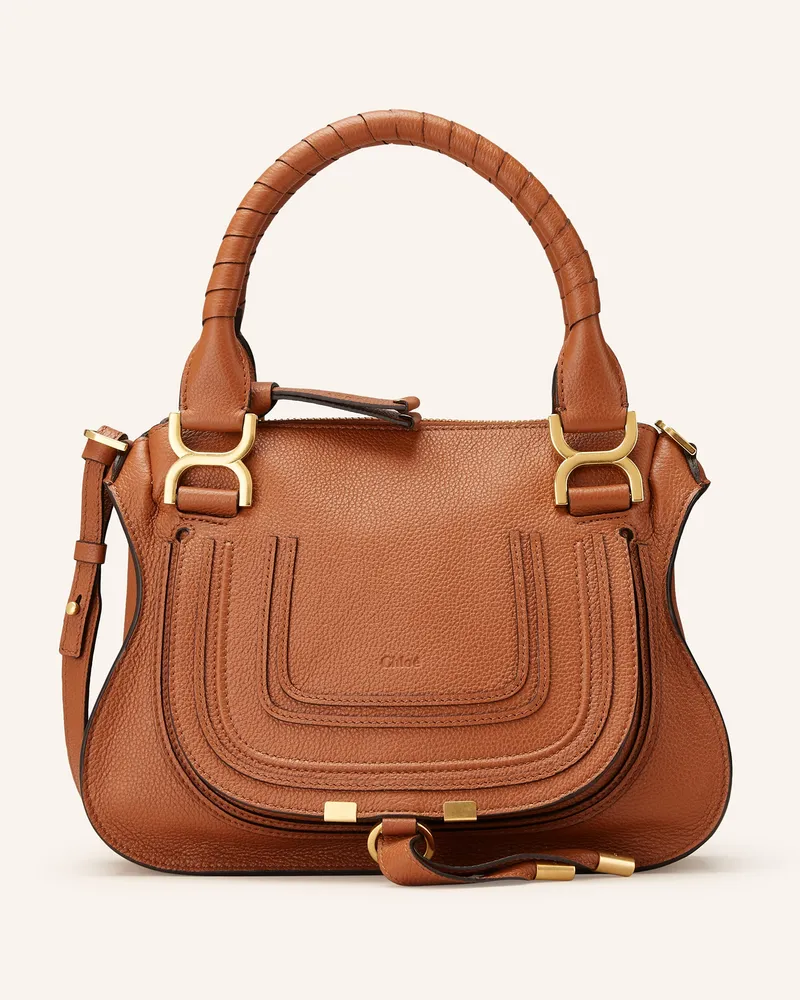 Chloé Handtasche Marcie braun Tan