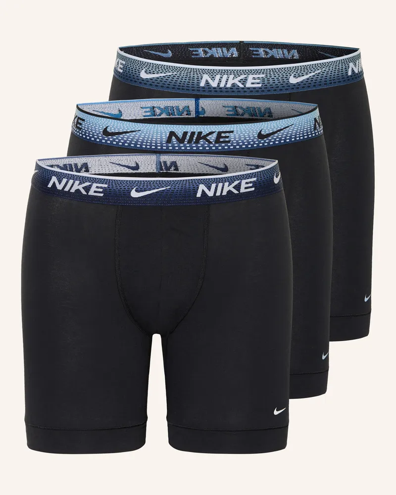 Nike 3er-Pack Boxershorts ESSENTIAL COTTON STRETCH Dunkelblau