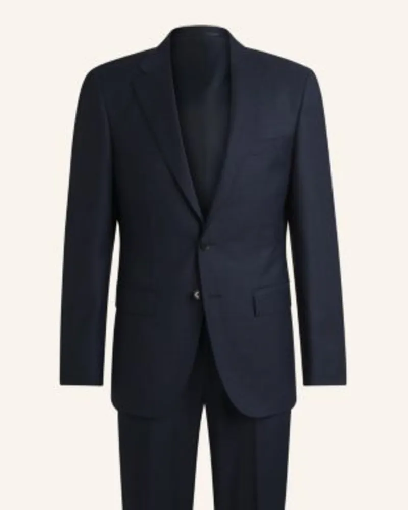 HUGO BOSS Business Anzug L-HARVERS-2PCS-241 Slim Fit Dunkelblau