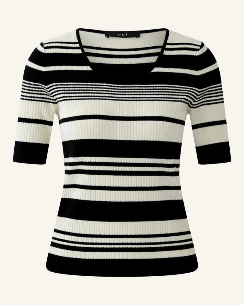 Oui  Pullover schwarz Schwarz