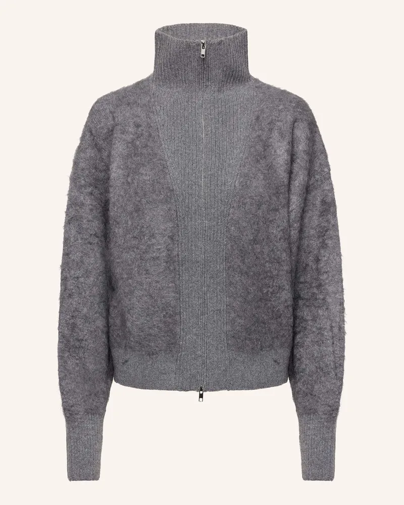 KIEFERMANN Kiefermann Women Kaschmir Strickjacke Mit Gebürsteter Struktur Gewola grau Grau