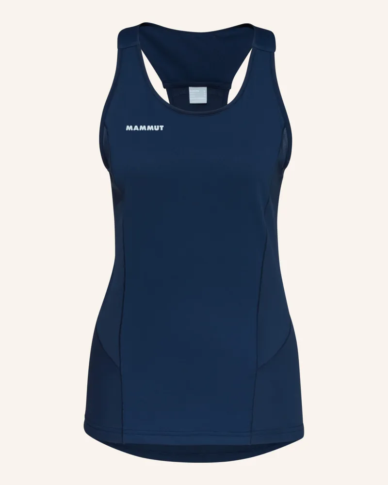 Mammut Tank Top AENERGY FL Blau