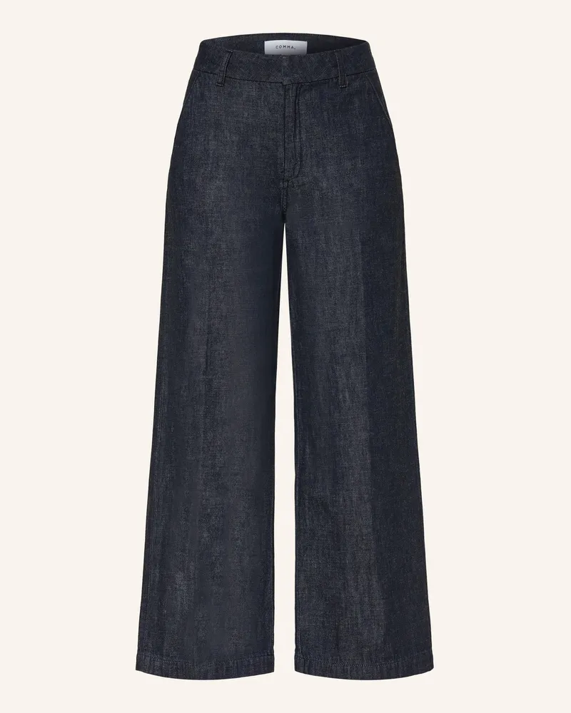 COMMA Jeans-Culotte Anna blau 59z8