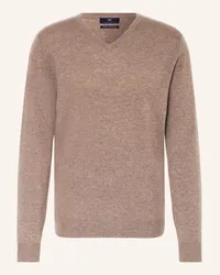 Strokesman's Cashmere-Pullover Beige