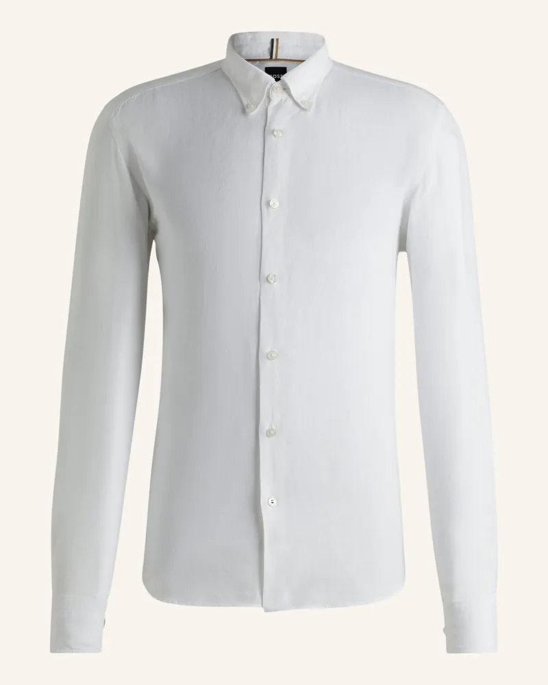 HUGO BOSS Casual Hemd C-LIAM-S-BD-C1-243 Regular Fit Weiss