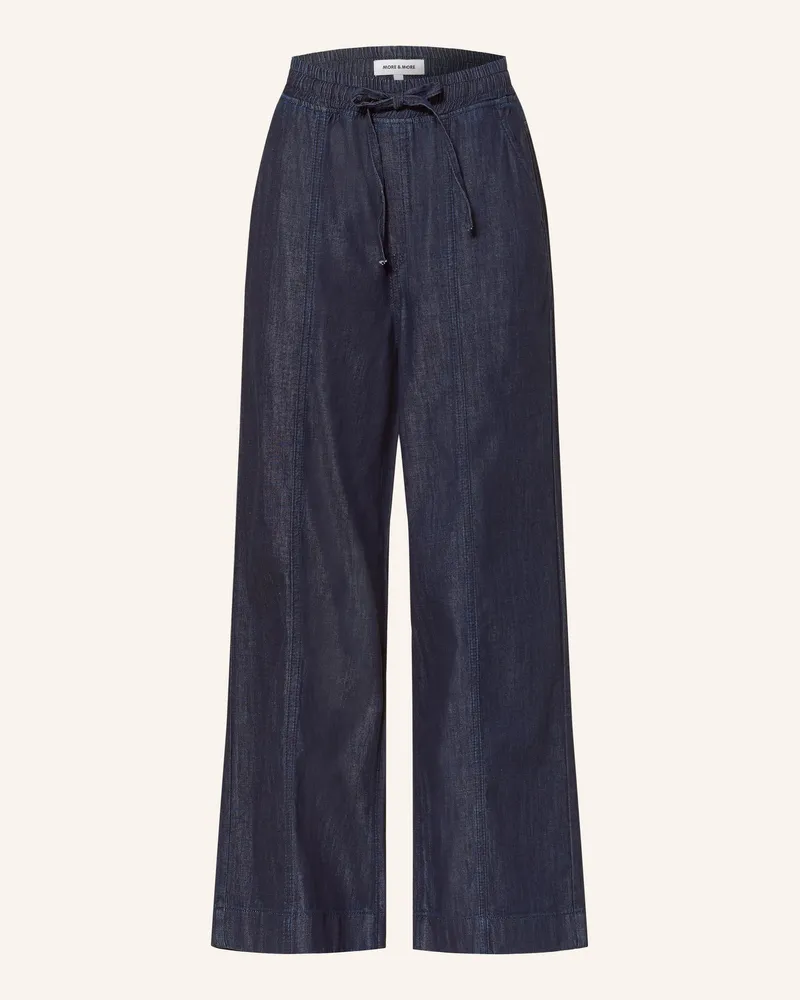 More & More Jeans-Culotte blau 0963