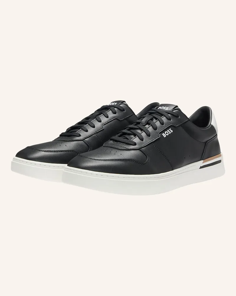 HUGO BOSS Sneaker CLINT_TENN_LTVPN Schwarz