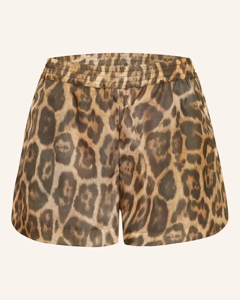 Stella McCartney Shorts braun Hellbraun