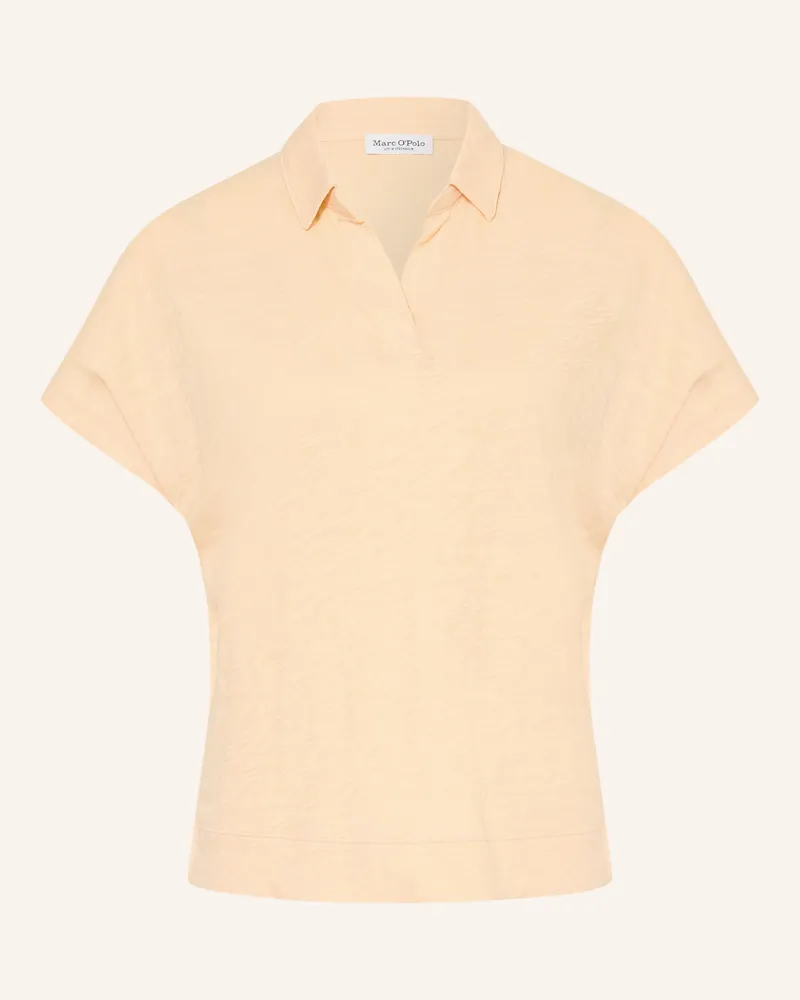 Marc O'Polo Jersey-Poloshirt orange Lachs