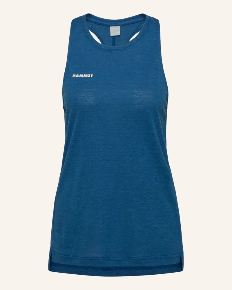 Mammut Tanktop Massone Light blau Blau