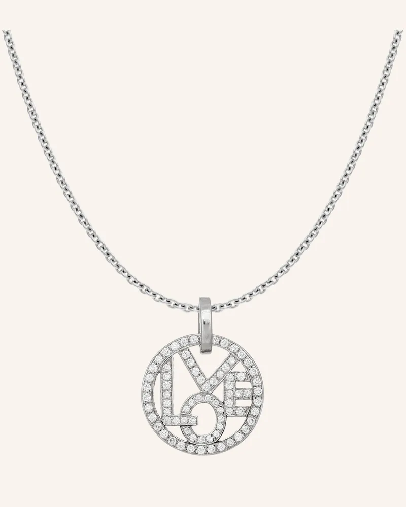 CADA Kette MINI MINI LOVE Weissgold