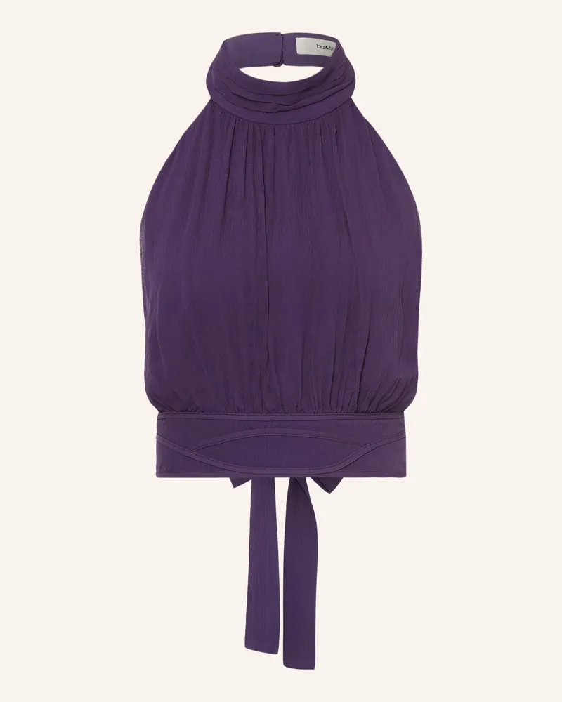 ba&sh Cropped-Top Oia lila Dunkellila