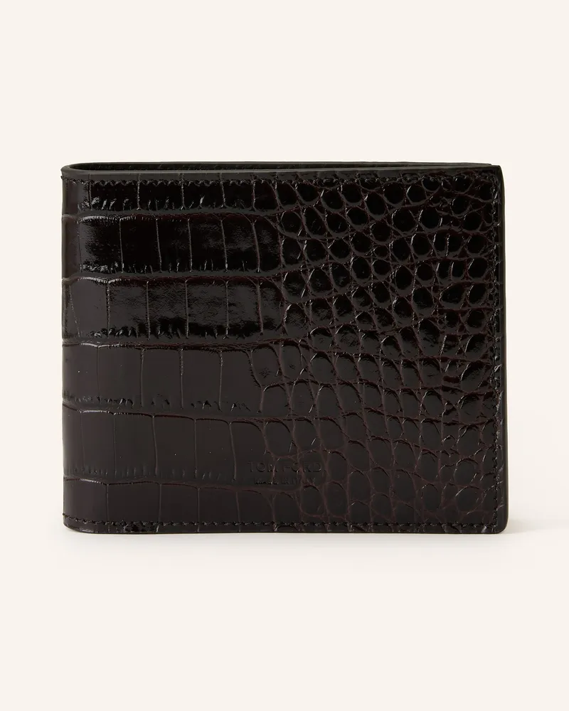 Tom Ford Geldbörse Dunkelbraun