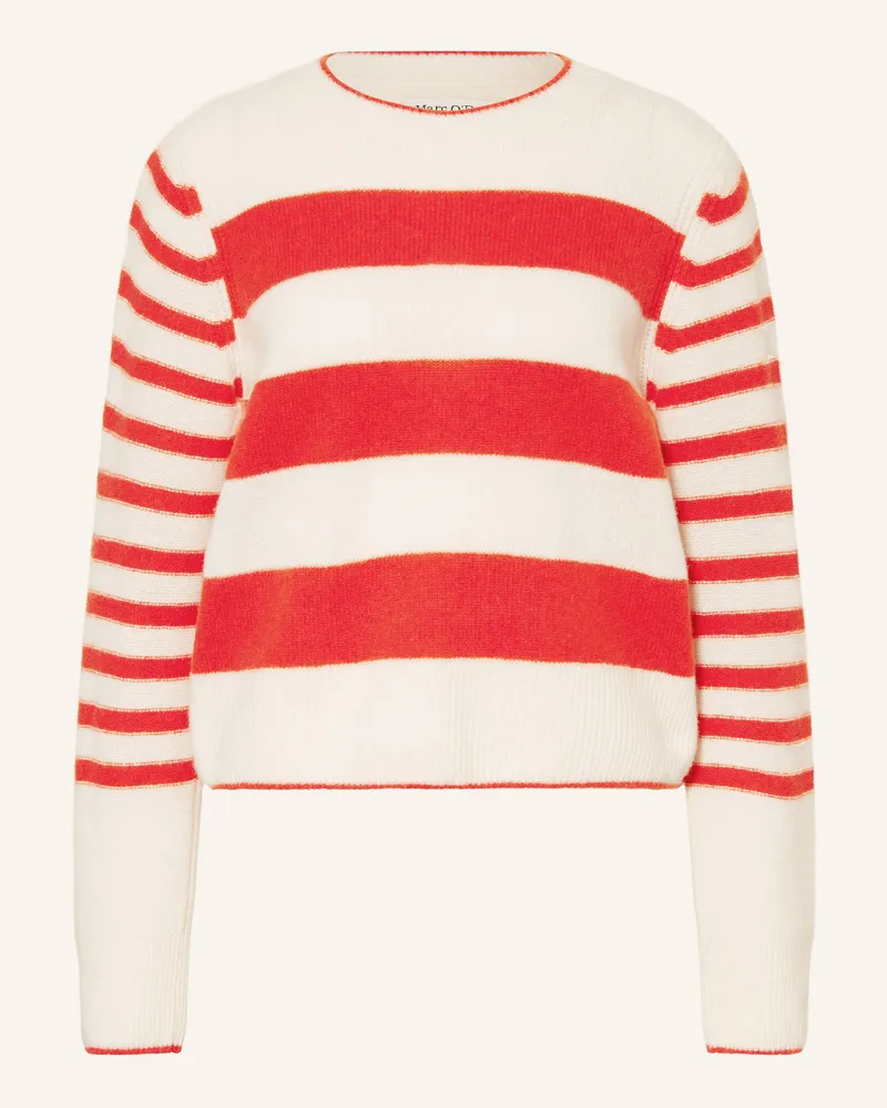 Marc O'Polo Pullover weiss Ecru
