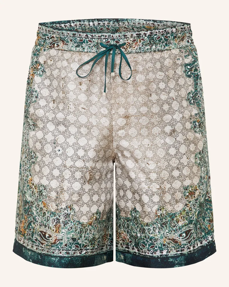 Amiri Seidenshorts Beige