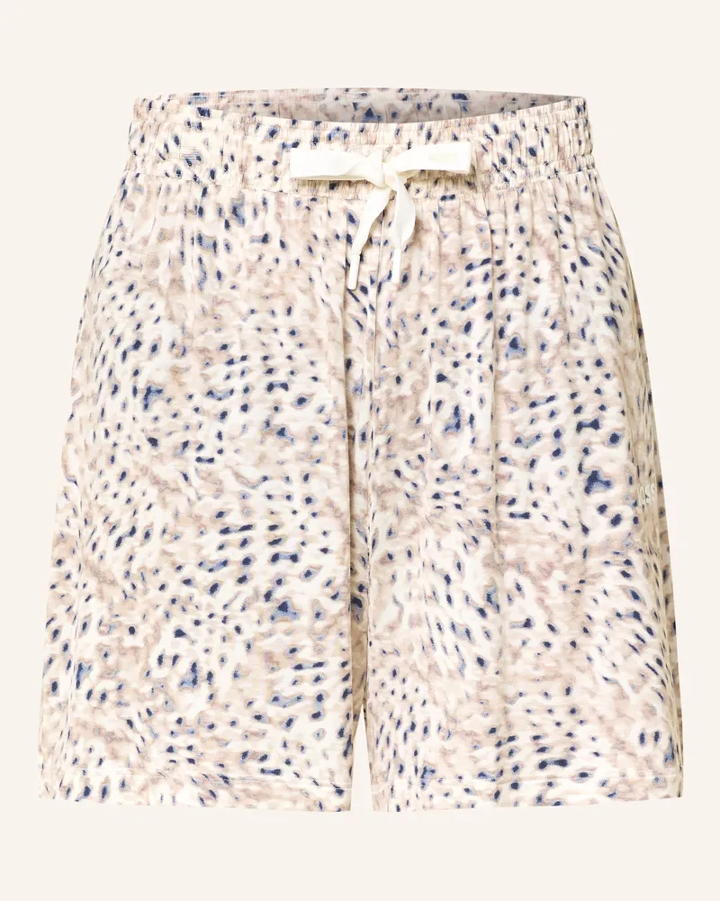 HUGO BOSS Schlafshorts CI Creme