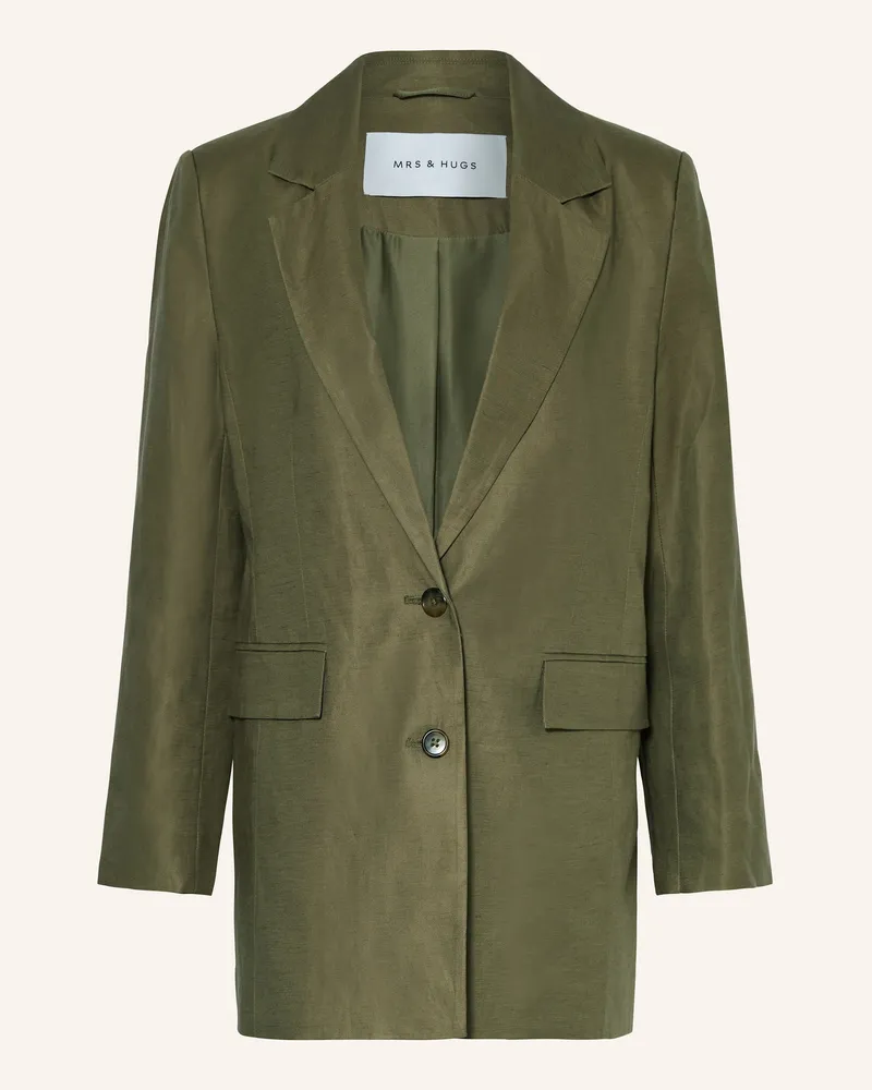 Mrs & HUGS Longblazer Khaki