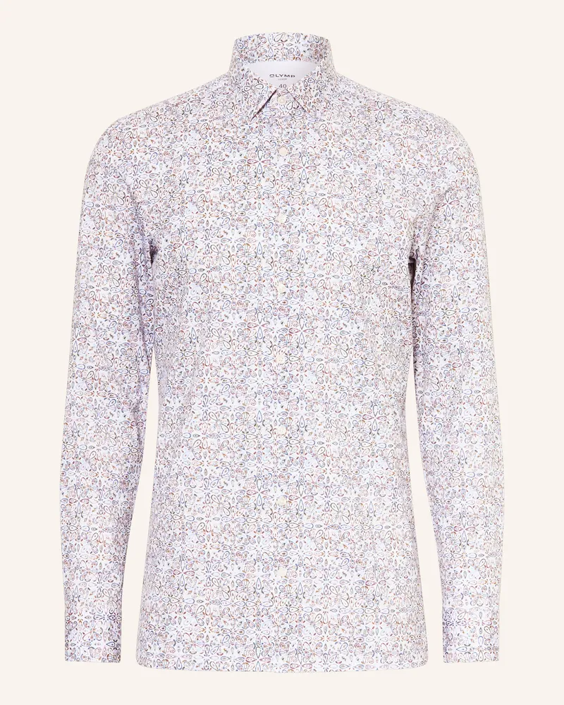 Olymp Jerseyhemd Luxor 24/Seven Modern Fit blau Creme