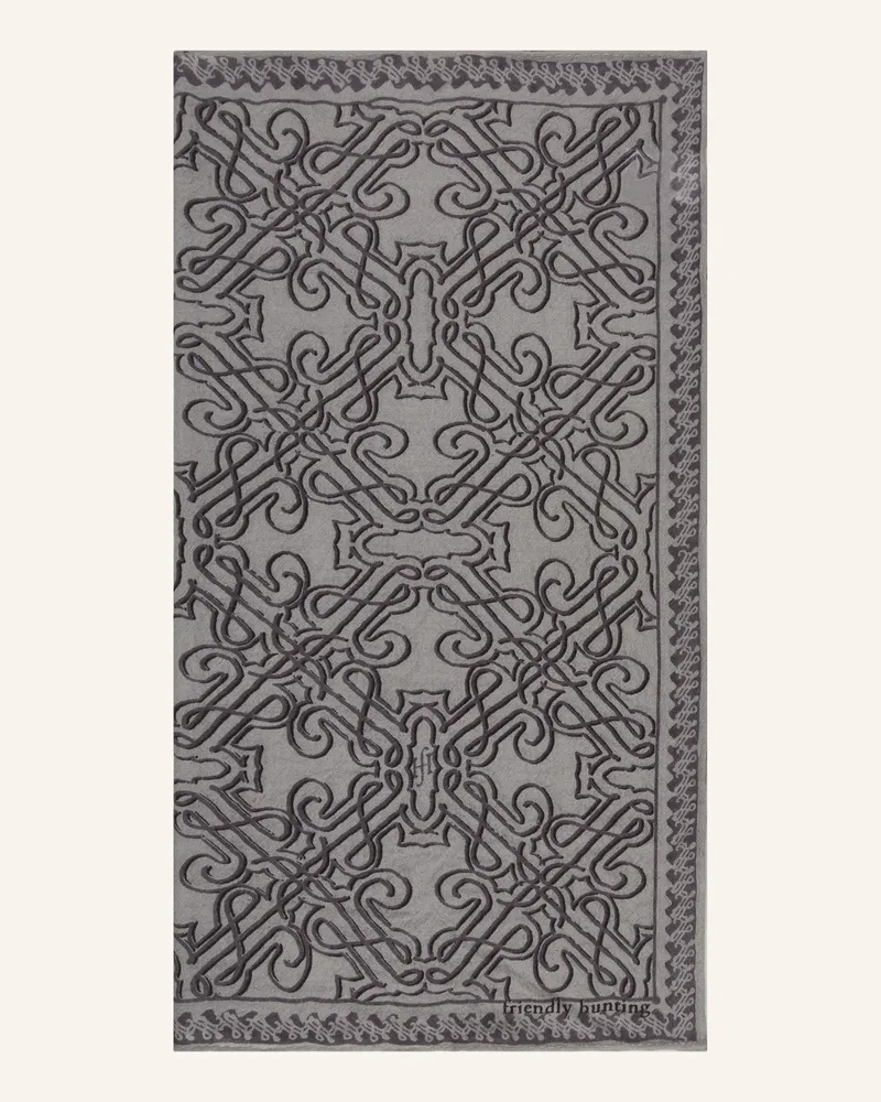 Friendly Hunting Cashmere-Tuch grau Grau