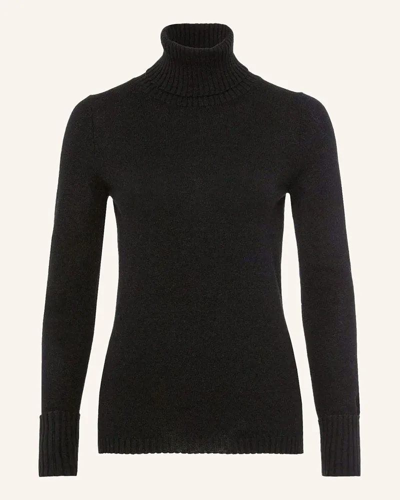 FTC Cashmere Rollkragenpullover aus Cashmere Schwarz