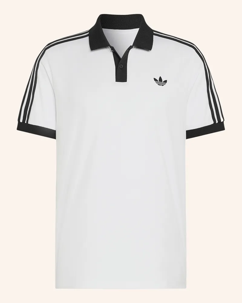 adidas Funktions-Poloshirt Classics weiss Weiss
