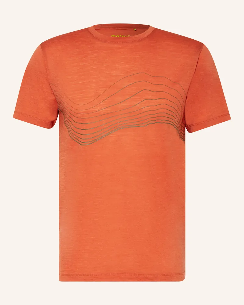 me°ru' T-Shirt BUSTOS Orange
