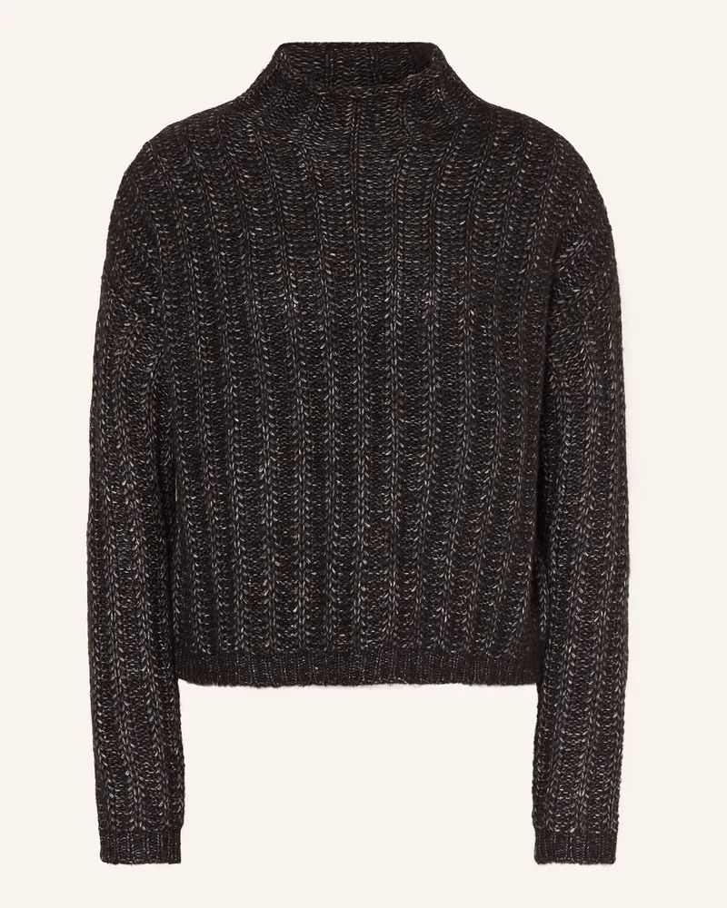 HUGO BOSS Pullover SAFINEYNY Schwarz