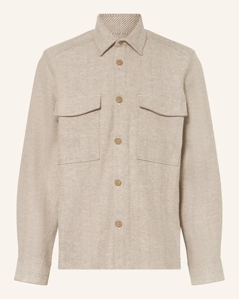 Drykorn Hemd GUNRAY Slim Fit Creme