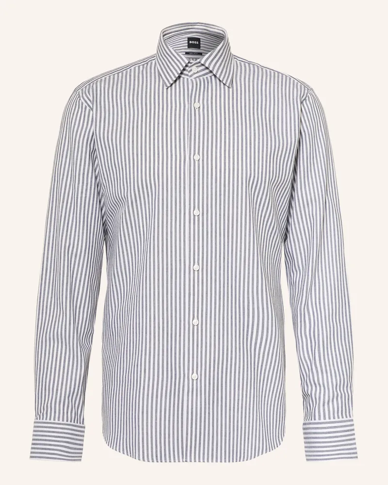 HUGO BOSS Hemd Joe Regular Fit blau Dunkelblau