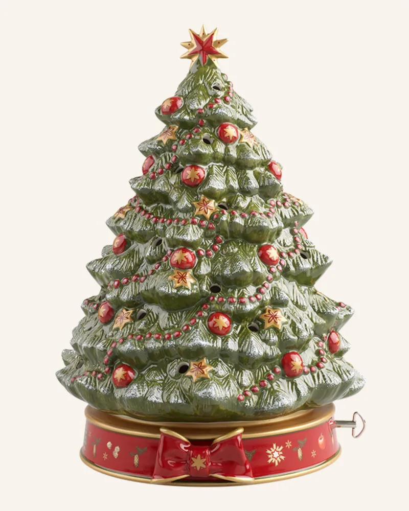 Villeroy & Boch Spieluhr, Weihnachtsbaum Toy's Delight gruen Grün