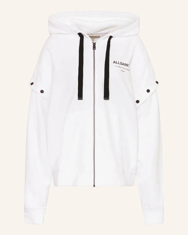 AllSaints Sweatjacke OMNIUM AMPHIA Weiss