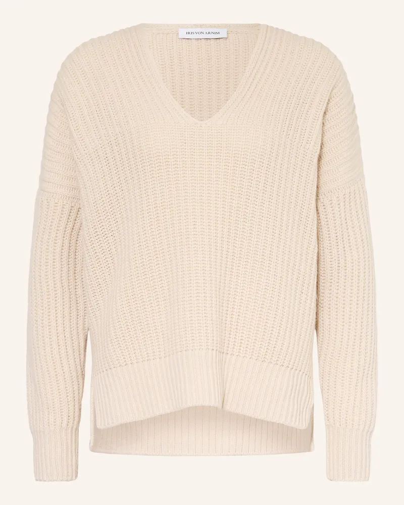 Iris von Arnim Cashmere-Pullover AMARANTHA Ecru