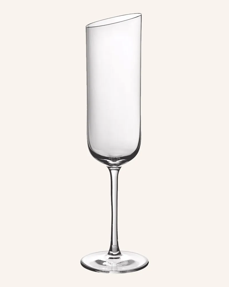 Villeroy & Boch Sektkelch, Set 4tlg. NEWMOON Weiss