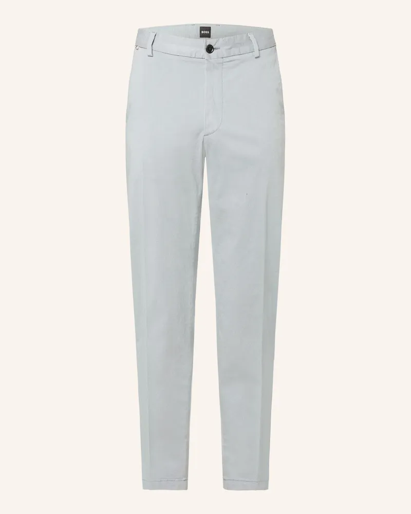 HUGO BOSS Chino Kane Regular Tapered Fit blau Hellblau