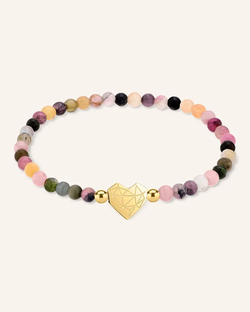 Liebeskind Armband  Aus  Edelstahl grau Blau