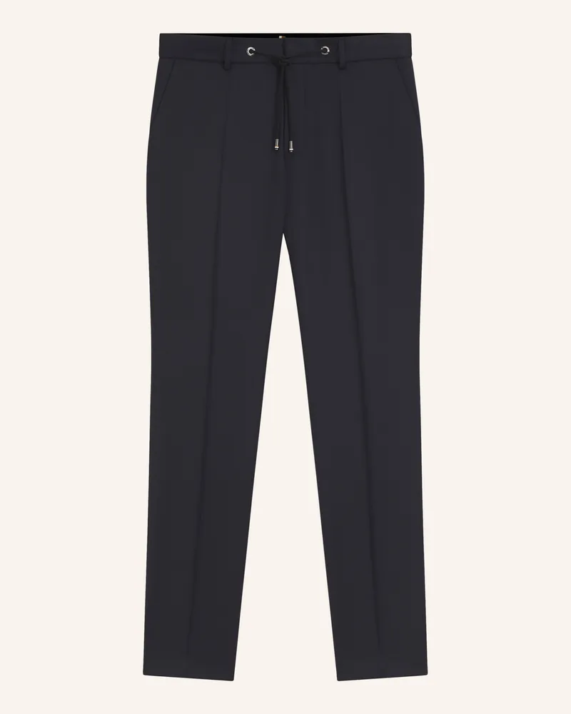 HUGO BOSS Business Hose H-Genius-Ds-b1 Slim Fit blau Dunkelblau