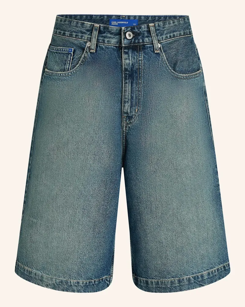 Karl Lagerfeld Shorts blau Blau